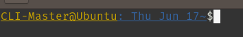 Prompt in Ubuntu Terminal